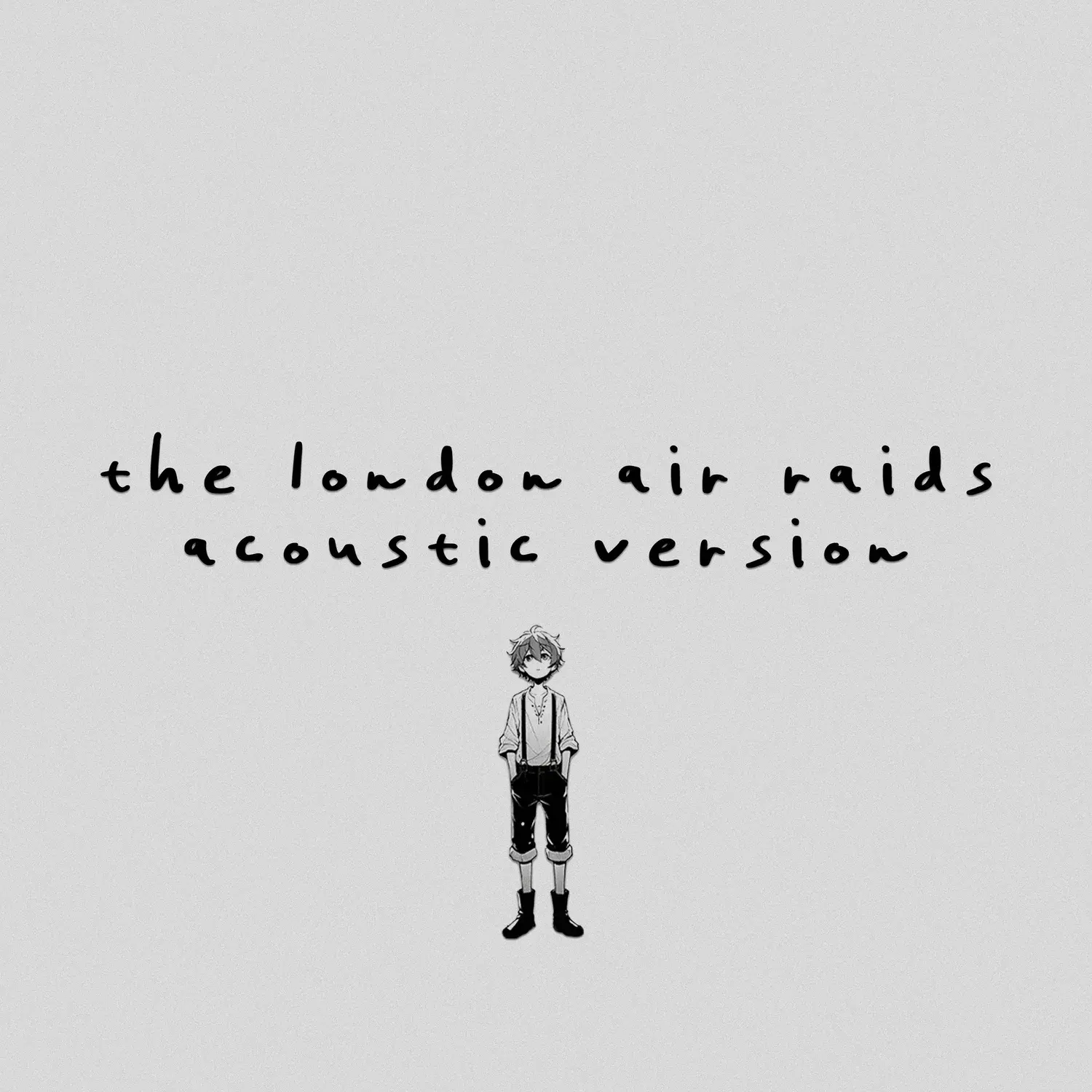 the london air raids (acoustic version) album art